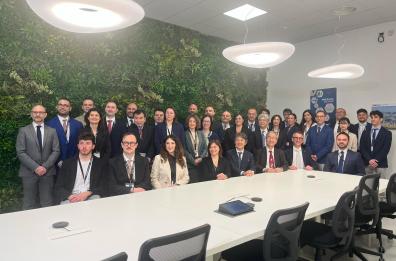 Inaugurata la sede barese del colosso giapponese Tmeic: &egrave; l'unica italiana. Gi&agrave; 30 dipendenti al lavoro, presto il doppio