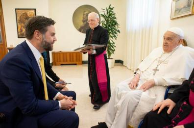 L'ultimo incontro è con James David Vance, il vicepresidente Usa 