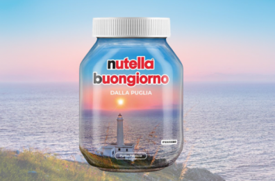 L'alba al faro di Punta Palascia sulla nuova «Nutella Buongiorno» che celebra le bellezze d'Italia