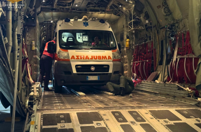 Volo salvavita per un bambino di 10 anni da Bari a Milano su un C-130J dell'Aeronautica Militare