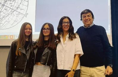 Bari, l’astrofisica premia Cristina e Sofia come due novelle Margherita Hack