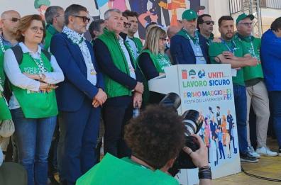 Primo Maggio Bari, sindacati in piazza per la sicurezza sul lavoro: «Quando una persona muore serve certezza della pena» 
