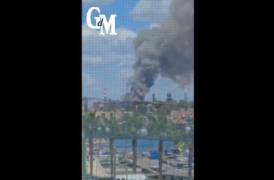 Taranto,  dopo l'incendio sequestrato senza facoltà d'uso l'altoforno 1 dell'Ex Ilva 