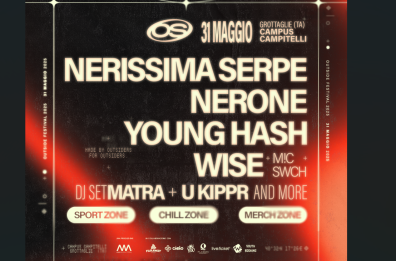 Grottaglie capitale dell’urban: il 31 maggio torna l’Outside Festival con il meglio del rap italiano