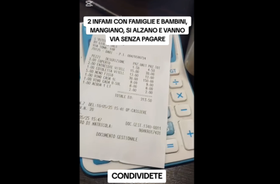Bari, si pentono i clienti fuggiti dal ristorante senza pagare il conto: dopo un giorno saldano con un bonifico