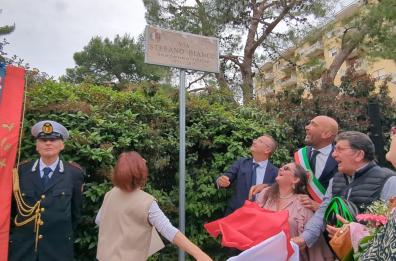 Bari, il sindaco intitola a Stefano Bianco un'area di circolazione nei pressi di parco Due giugno