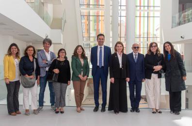 La console generale Usa in visita al Politecnico di Bari