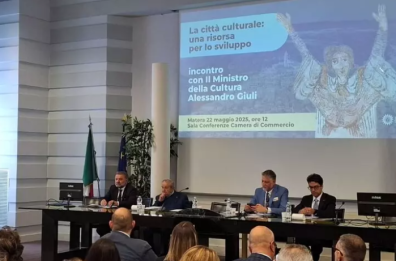Matera, il ministro della Cultura Giuli ha incontrato Mel Gibson, in città per sopralluoghi per il sequel della Passione di Cristo
