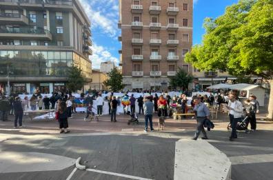 Anche Foggia aderisce alla campagna '50.000 sudari per Gaza'