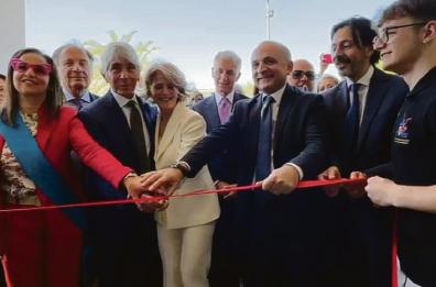 Rinasce il «Ferraris» di Brindisi: la storica sede inaugurata dal ministro Andrea Abodi