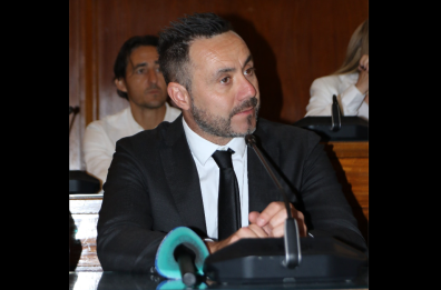 De Zerbi all'Inter? «Non mi ha chiamato nessuno»: il neo-cittadino onorario di Foggia risponde 