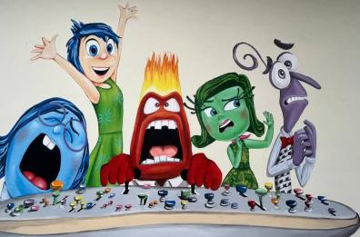 Altamura, sulle pareti di neuropsichiatria infantile «prendono vita» i personaggi di Inside Out