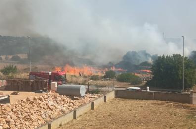 Domenica di incendi tra Crispiano e Massafra: è allarme roghi nel Tarantino