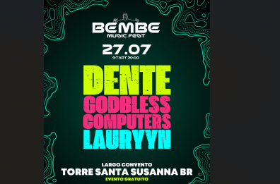 A Torre Santa Susanna torna il Bembe Music Fest: per l'edizione 2025 Dente, Lauryyn e Godblesscomputer