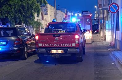 Incendio in un'abitazione a Taviano: per fortuna nessun ferito