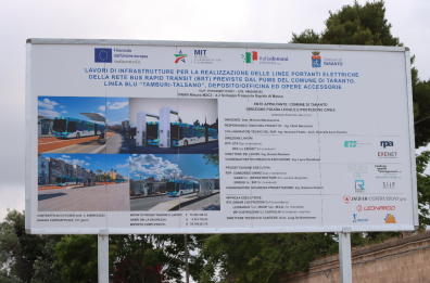 Taranto, linea Brt ai Tamburi: ecco i divieti di sosta