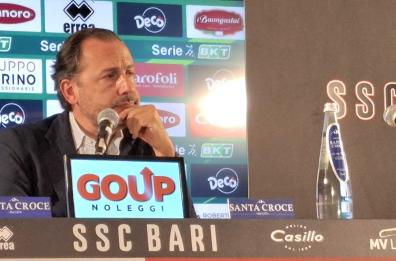 Bari, Luigi De Laurentiis rompe il silenzio: «Riportare la squadra in serie A è il mio obiettivo»