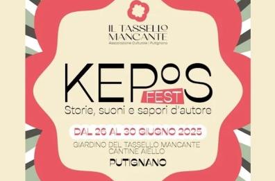 A Putignano arriva la prima edizione del Kepos Fest