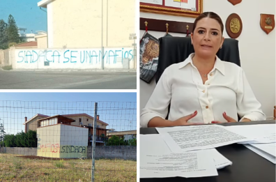 «Sei una mafiosa»: a Lizzano scritte sui muri contro la sindaca Lucia Palombella, indagini