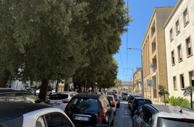 Lecce, per via San Cesario male la prima
