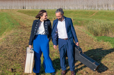«Di Blu. Omaggio a Domenico Modugno», con il duo Pratelli-Guidi la Puglia sogna la Targa Tenco