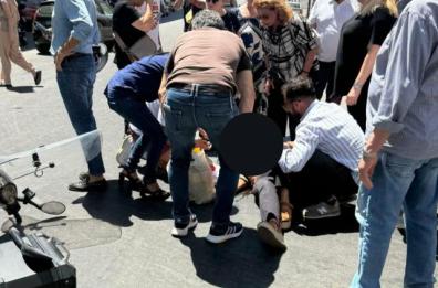 Bari, incidente in corso Cavour: donna cade dallo scooter, traffico bloccato