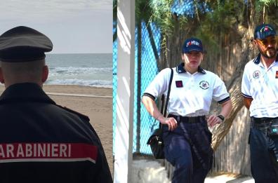 Scogliera trasformata in spiaggia artificiale abusiva, lavoratori in nero e cibo non tracciabile: sequestri a Pulsano