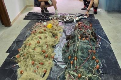 Bisceglie, pesca illegale: sequestrati 10 kg di pesce e 130 metri di reti. Multa da 2mila euro
