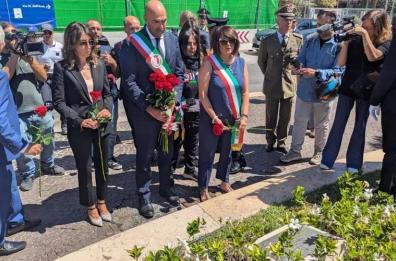 Strage dei treni sull'Andria-Corato, l'omaggio di Leccese alle vittime: «Vigilare sulla sicurezza»