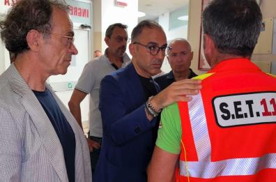 Incidente sulla SP 58, Piemontese all’ospedale di S. Giovanni Rotondo: «La Regione Puglia è vicina alle famiglie e ai sanitari feriti»