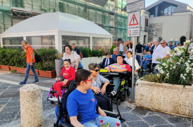 Potenza, città invivibile per le persone disabili