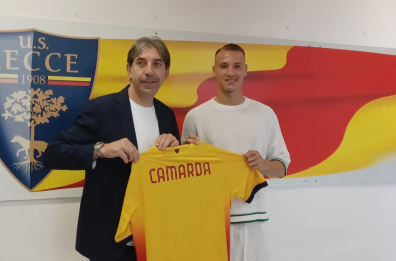 Camarda si prende il Lecce: «L’area di rigore il mio pane» Camarda si prende il Lecce: «L’area di rigore il mio pane»