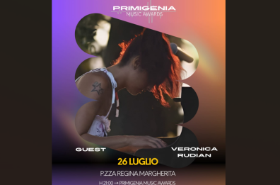 «Primigenia Awards», a Roma ospite la pianista Veronica Rudian