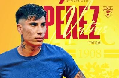 Perez è ufficialmente un calciatore del Lecce Calcio