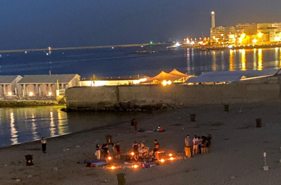 Falò, musica e tende: se il Canalone a San Girolamo diventa camping a cielo aperto...