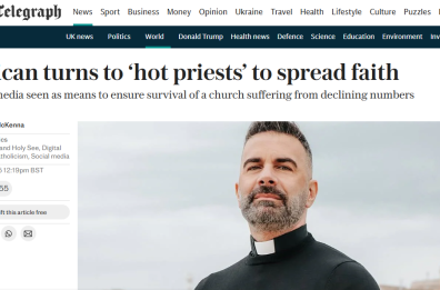 «Il Vaticano cerca preti hot»: sulle pagine del Telegraph il ritratto del pugliese don Cosimo Schena
