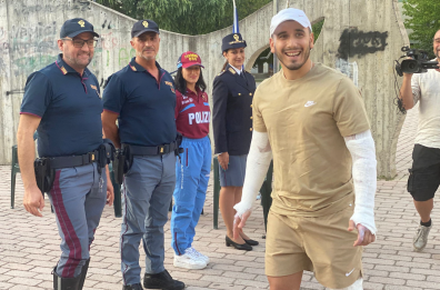 Il ritorno a casa a Sant'Arcangelo di Francesco D’Onofrio, il poliziotto ferito nell’esplosione a Roma