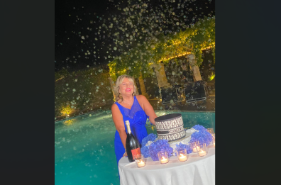 Savelletri,  Monica Setta festeggia i suoi «nuovi 16 anni» a Torre Maizza