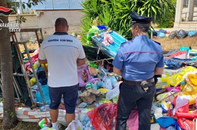 Punta prosciutto, sequestrati 10mila articoli da spiaggia per un valore di 30mila euro