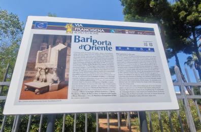 Bari rilancia la Via Francigena: nuova segnaletica, arte e servizi per il cammino dei pellegrini