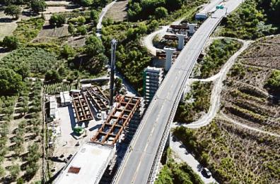 Collocate le nuove campate sulla «Sicignano - Potenza»