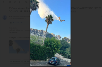 Ruffano, appiccò incendio quattro anni fa: ora la condanna in via definitiva di 7 mesi ai domiciliari