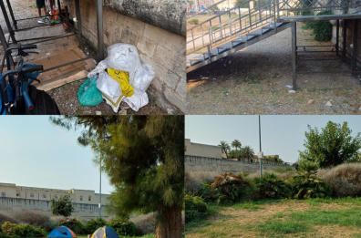 Lecce, campeggiatori abusivi in centro e senzatetto nei pressi del castello: è  lotta al bivacco