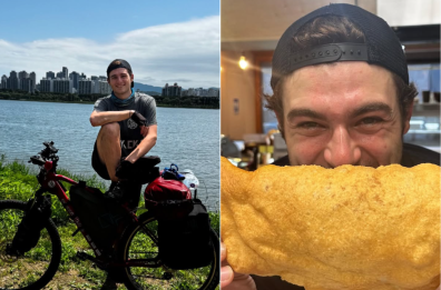 Stefano La Torre, da Foggia a Tokyo in bicicletta: dopo la traversata dell'Asia destinazione America