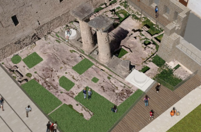 Taranto, «liberate» le colonne doriche: ecco il progetto per lo smantellamento della recinzione