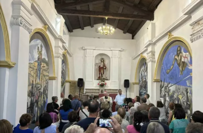 Rocchetta Sant'Antonio, dopo mezzo secolo riapre chiesa S.Giovanni Battista con i ritratti dei cittadini