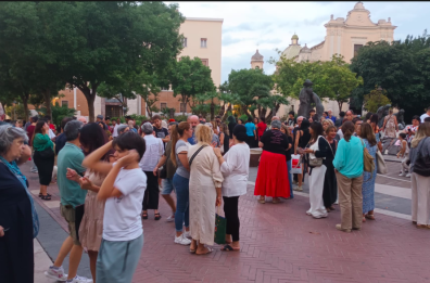 Foggia, un "presidio rumoroso" in piazza Giordano per non dimenticare Hayat Fatimi