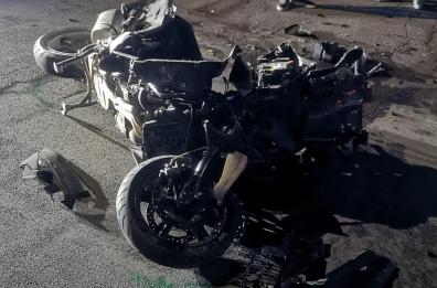 Taurisano, schianto tra moto e camion: camionista in fuga, centauro in codice rosso