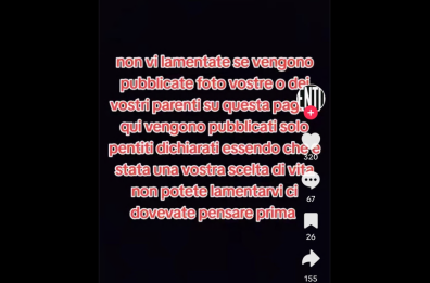 «Pentiti brindisini», concluse le indagini sulla pagina TikTok