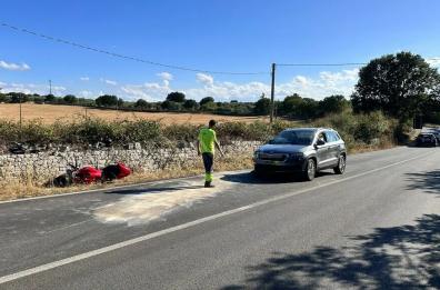 Auto contro moto sulla Monopoli-Alberobello: morto 30enne proprietario di un pub a Ostuni